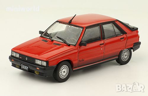 Renault 11 Turbo 1986 - мащаб 1:43 на IXO/Altaya моделът е нов в блистер, снимка 1 - Колекции - 45961729