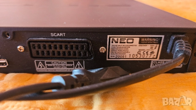 DVD , модел Neo DVD-E70, снимка 4 - Части и Платки - 52502359