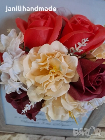 3Д рамки, цветя, 8ми март, рози, снимка 6 - Подаръци за жени - 53230088
