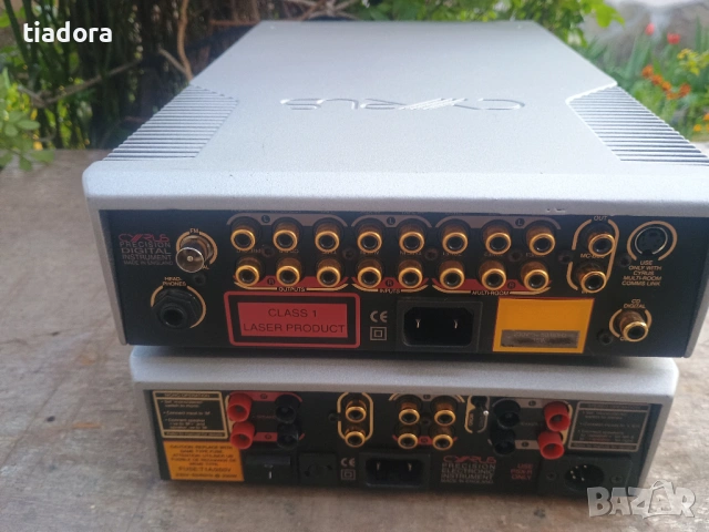  Cyrus Quattro (CD/Pre) + SmartPower (Amp)High-End Система, снимка 13 - Ресийвъри, усилватели, смесителни пултове - 54240038
