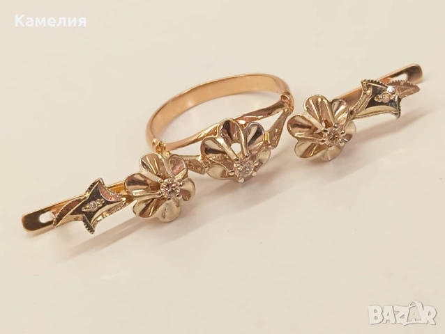 Руско злато , снимка 6 - Бижутерийни комплекти - 53708557