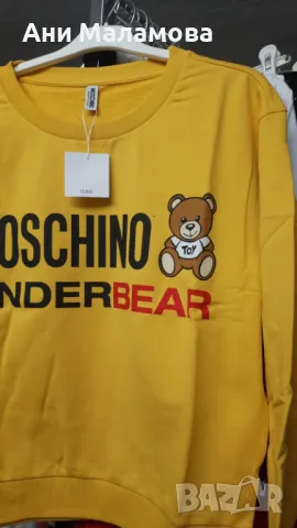 Дамски блузи moschino, снимка 2 - Блузи с дълъг ръкав и пуловери - 48071699