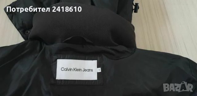 Calvin Klein Mens Down Water Repellent Jacket Size S НОВО! ОРИГИНАЛ! Мъжко Зимно пухено Яке!, снимка 17 - Якета - 47230286