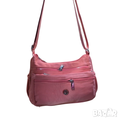 Многофункционална дамска чанта с регулируема дръжка и практични джобове, снимка 5 - Чанти - 52138010