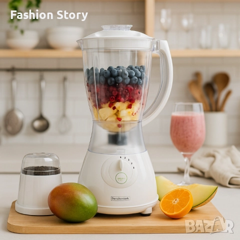 Блендер с приставка за мелница Royalty Line SM-400P.2, снимка 5 - Блендери - 51922065