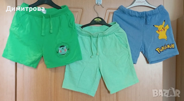 лот къси панталони размер 122см, снимка 4 - Детски къси панталони - 53747483