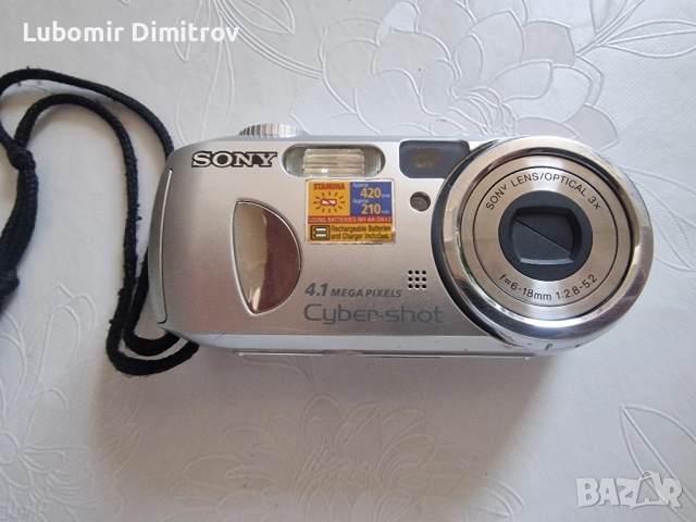 Цифров фотоапарат Sony Cybershot DSC-P73 4.1MP, снимка 1
