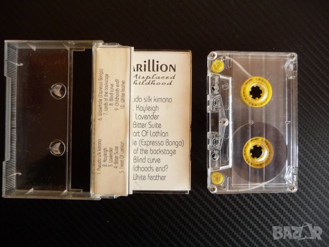 Marillion Misplaced Childhood албум на аудио касета касетка , снимка 2 - Аудио касети - 45637138