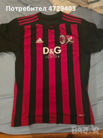 Футбол тениска на Милан М размер 