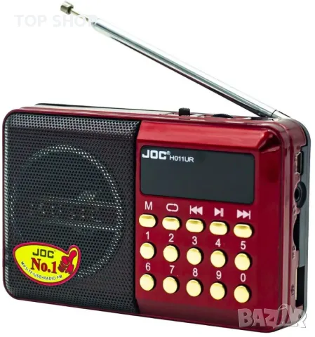 Радио JOC- Bluetooth Mp3 USB  SD, снимка 4 - Bluetooth тонколони - 48831546