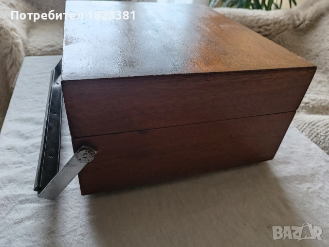 Ретро грамофон Ритъм , снимка 3 - Грамофони - 54235966