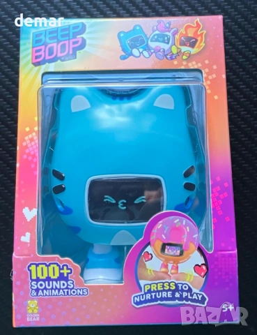 BEEP BOOP Miao Miao, ръчна електронна играчка, интерактивен домашен любимец, 5+ години, снимка 12 - Образователни игри - 53781960