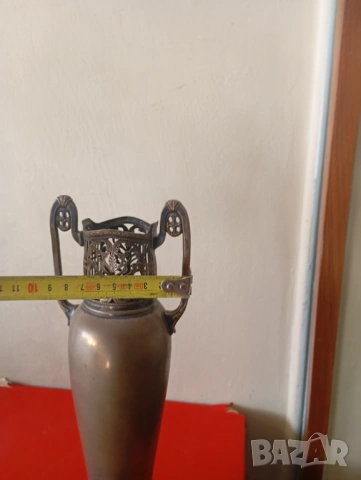 Стара ваза арт деко WMF, снимка 5 - Антикварни и старинни предмети - 53882869