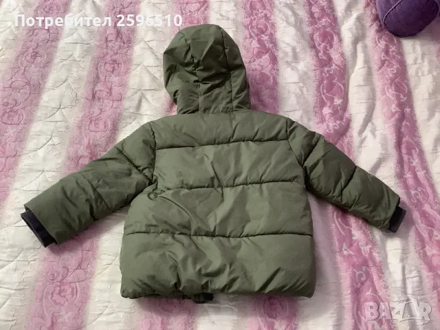 Зимно яке 12-18 месеца, МаркаF&F, снимка 3 - Бебешки якета и елеци - 50324153