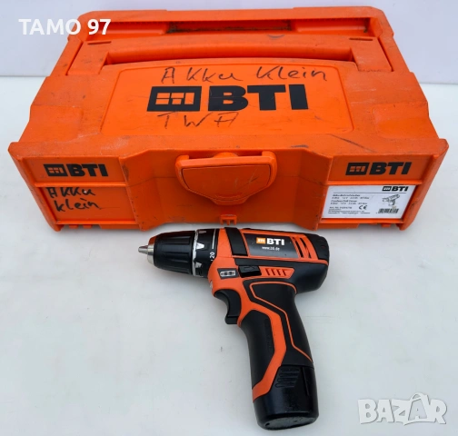 BTi A-BS 12 - Акумулаторен винтоверт 12V перфектен!