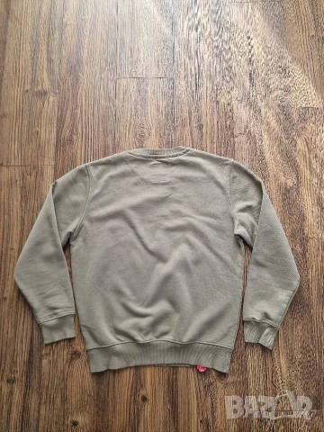 Страхотна мъжка блуза суитчър ALPHA INDUSTRIES размер S , снимка 5 - Суичъри - 52752080