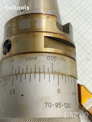 Швейцарска микрометрична глава ISO-40, снимка 4 - Други машини и части - 50481448