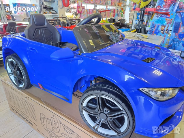 EU Акумулаторна кола 12V MONACO син, снимка 3 - Други - 53849829