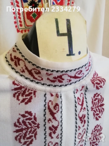 Стари фолклорни ризи бродирани, допълнение към носия. , снимка 10 - Антикварни и старинни предмети - 52793625