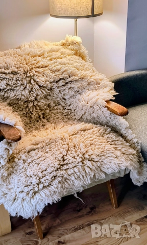 Вълнен Китеник / Покривало за Диван / Губер / Килим / Вълнена Постелка, снимка 2 - Други - 50333509