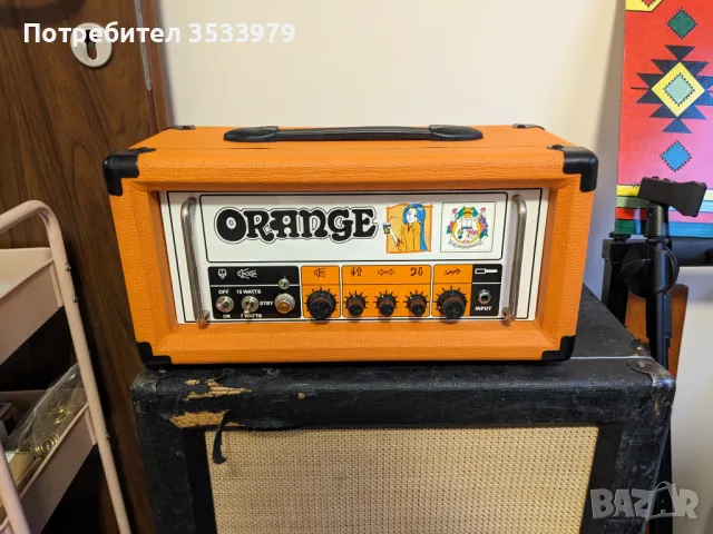 Лампов усилвател Orange OR15H + Jim Root Terror #4 Mod, снимка 1 - Китари - 46920570