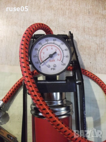 Помпа крачна за гуми работеща, снимка 2 - Аксесоари и консумативи - 54230486