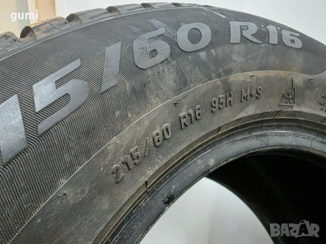 2бр зимни гуми 215/60/16 PIRELLI L04836 , снимка 4 - Гуми и джанти - 53269017