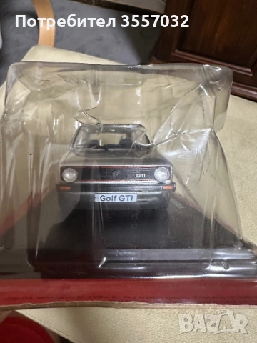 Количка 1:24 VW Golf 1 GTI