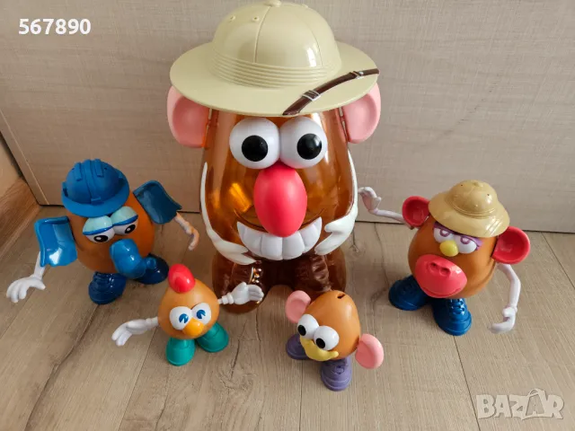 Семейство картофчета за сглобяване , снимка 3 - Образователни игри - 50267345