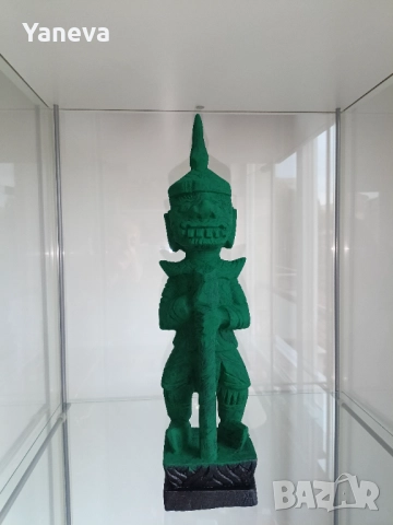 Дърворезба от Тайланд на дух, пазител на природата  , снимка 4 - Статуетки - 52309926