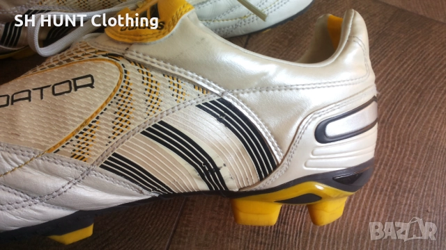 Adidas PREDATOR Football Leather Boots Размер EUR 43 1/3 / UK 9 бутонки естествена кожа 199-14-S, снимка 10 - Футбол - 52246614