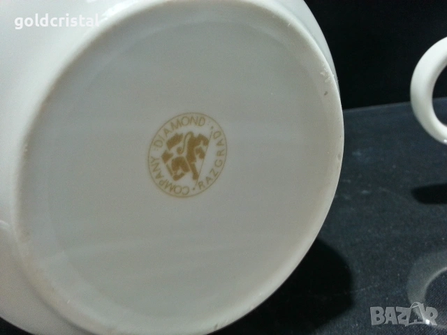 Стар български порцелан детски мотиви супник и чайниче , снимка 5 - Антикварни и старинни предмети - 52923460