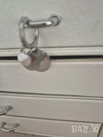 нежни сребърни обеци, снимка 3 - Обеци - 53844686