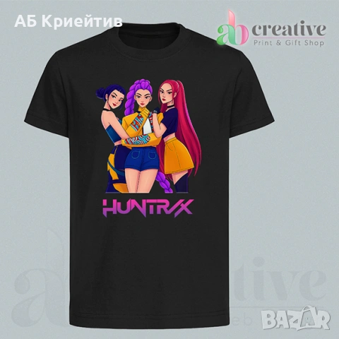 Тениски  k-pop hunters, снимка 5 - Детски тениски и потници - 54067997