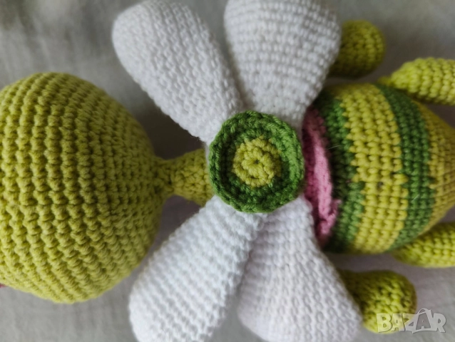 Нова ръчно плетена кукла, снимка 3 - Други - 52028978