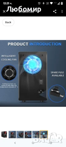 RUZIZAO Регулируемо захранване 30V 10A DC Лабораторно захранване за настолни компютри 

, снимка 8 - Друга електроника - 50792403