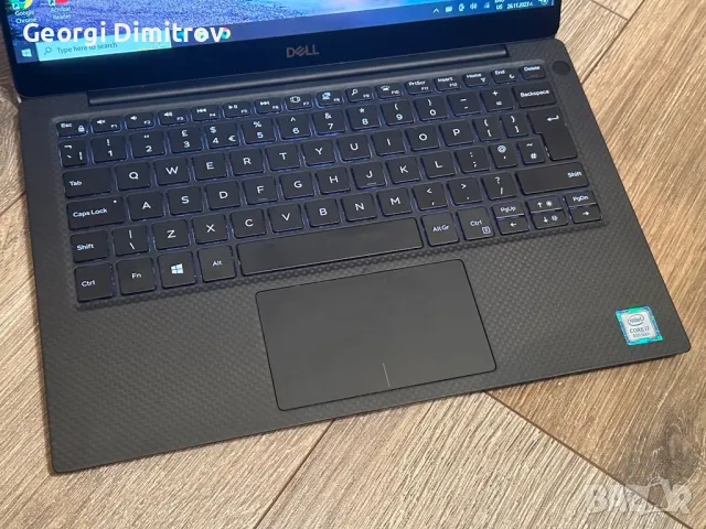 Dell XPS 9380 i7/16RAM/512SSD/4k touchscreen, снимка 2 - Лаптопи за работа - 47115541