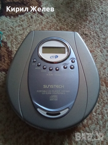 Дискмен SUNSTEK винтидж рядък за КОЛЕКЦИЯ ДЕКОРАЦИЯ 50501