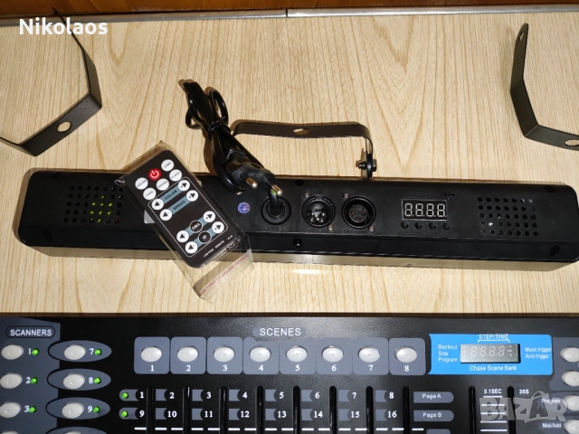(Нов)Комплект осветление DMX,LED, снимка 5 - Други - 52755843