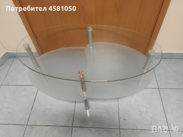 Стъклена масичка