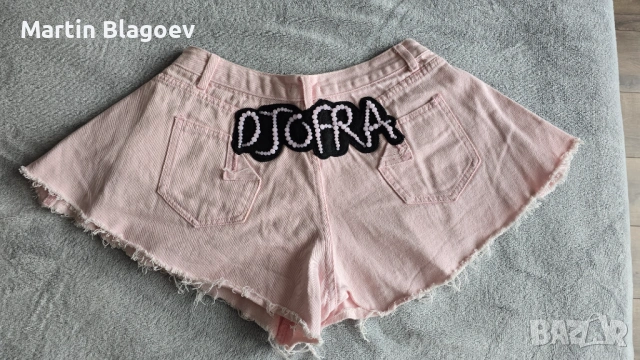 Женски дънкови къси панталони., снимка 2 - Къси панталони и бермуди - 54286317