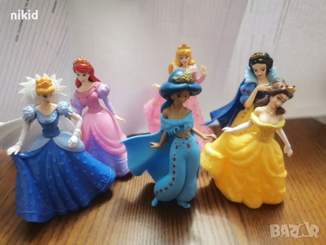 Голяма принцеса принцеси фигурки фигурка Снежанка Жасмин Аврора Ариел Белл Пепеляшка за игра и торта