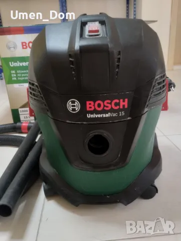 Прахосмукачка за мокро и сухо почистване BOSCH UniversalVac 15, снимка 2 - Прахосмукачки - 49302844