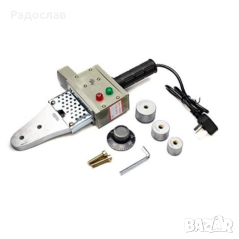 Професионална лепачка за PPR тръби 900W с регулируема температура (50–300°C) – Комплект с куфар, снимка 3 - Куфари с инструменти - 52842267