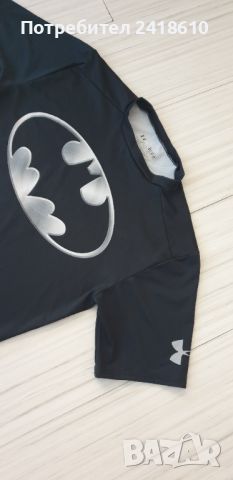 Under Armour Batman Compression Mens Size M ОРИГИНАЛ! Мъжкa Тениска!, снимка 8 - Тениски - 46586419