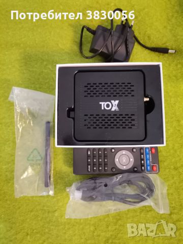TOX3 android tv box , снимка 1 - Приемници и антени - 46403708