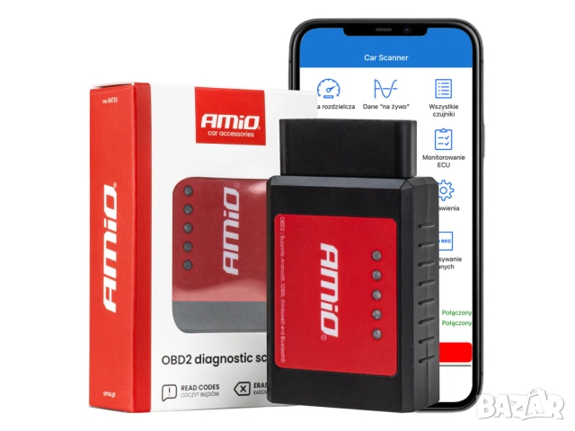 OBD2 Bluetooth диагностика – автомобилен диагностичен скенер за Android и iOS, снимка 5 - Аксесоари и консумативи - 53718045