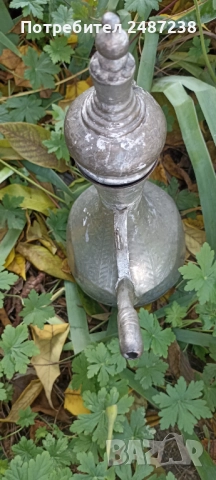 Стар ибрик,като нов,с година и надписи на турски, снимка 4 - Антикварни и старинни предмети - 52247092