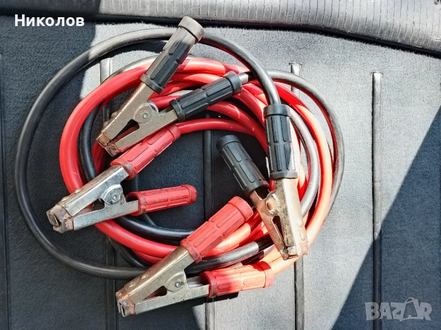 Стартови професионални кабели за ток "БГ" "1200А"  "5€" !+Доставка!!, снимка 2 - Аксесоари и консумативи - 54172432