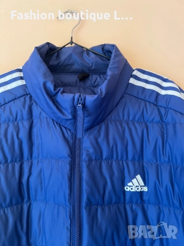 Адидас оригинално яке с пълнеж от патешки пух XL размер 💙, снимка 3 - Якета - 52627509